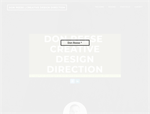 Tablet Screenshot of donaldreese.net